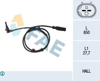 Датчик АБС передний 78112 FAE
