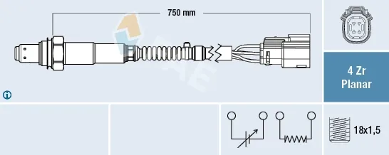 Лямбда зонд 466016355246 Magneti Marelli