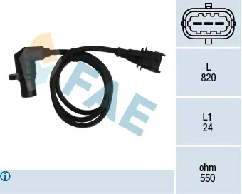 Датчик коленвала 79041 FAE
