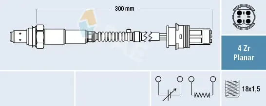 Лямбда зонд 77252 FAE