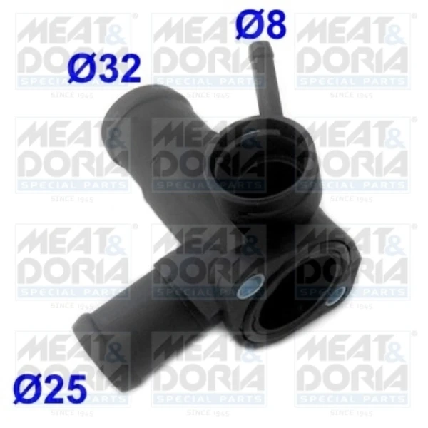 Фланец системы охлаждения 93114 Meat&Doria