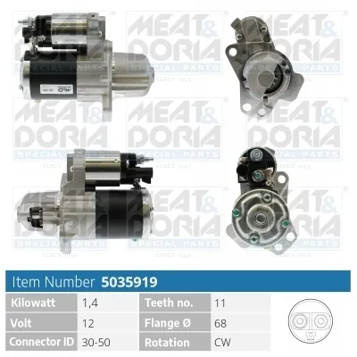 Стартер M0T23871 Mitsubishi