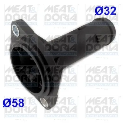 Фланец системы охлаждения 93120 Meat&Doria