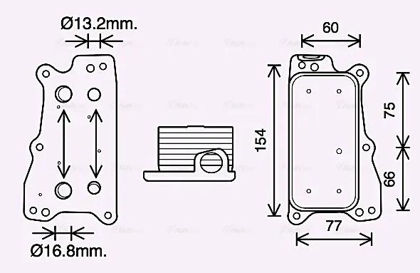 Масляный радиатор MS3688 AVA