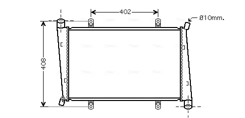 Радиатор VO2130 AVA