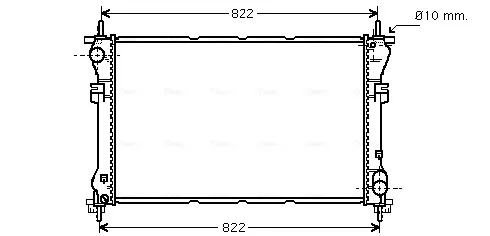 Радиатор FD2320 AVA