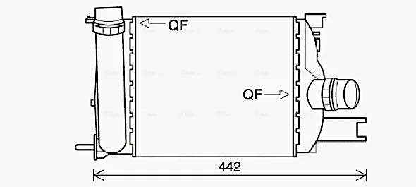 Интеркулер DAA4013 AVA