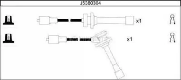 Высоковольтные провода J5380304 Nipparts