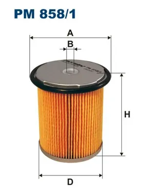 Топливный фильтр PM8581 Filtron