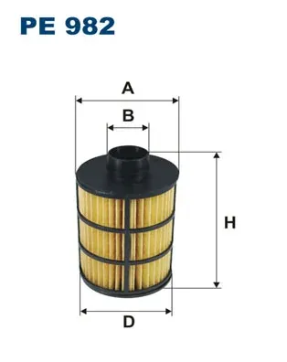 Топливный фильтр PE982 Filtron