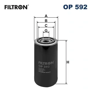 Фильтр гидравлической системы OP592 Filtron