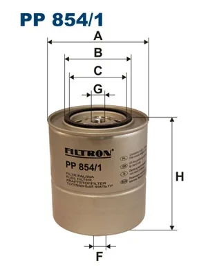 Топливный фильтр PP8541 Filtron