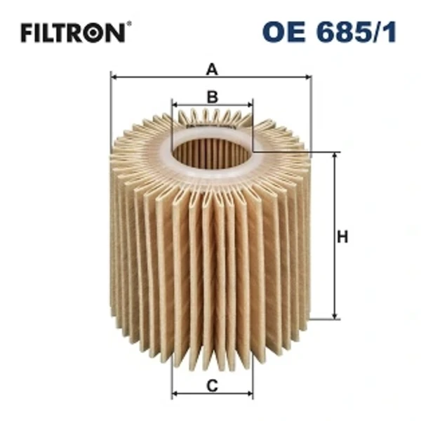 Масляный фильтр OE6851 Filtron