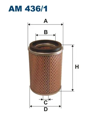 Воздушный фильтр AM4361 Filtron