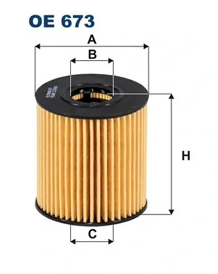 Фильтр масла Filtron OE673