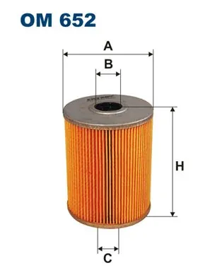 Масляный фильтр OM652 Filtron