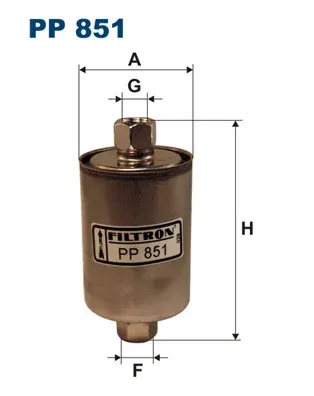 Топливный фильтр PP851 Filtron
