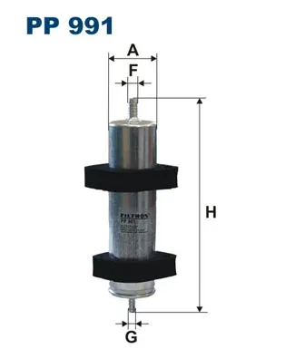 Топливный фильтр PP991 Filtron