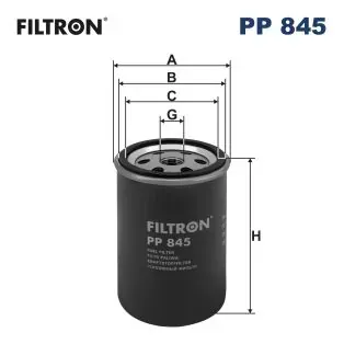 Топливный фильтр PP845 Filtron