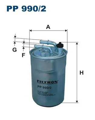 Топливный фильтр PP9902 Filtron