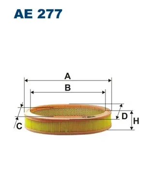 Воздушный фильтр AE277 Filtron