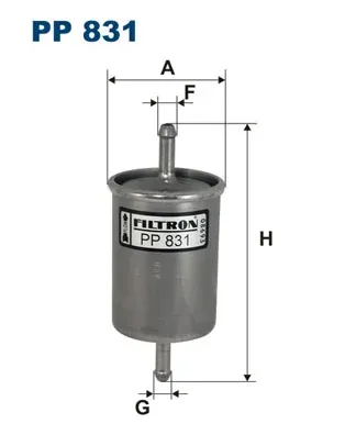 Топливный фильтр PP831 Filtron
