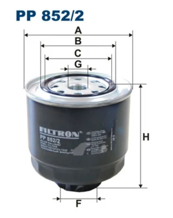 Топливный фильтр PP8522 Filtron