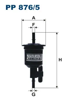 Топливный фильтр PP8765 Filtron