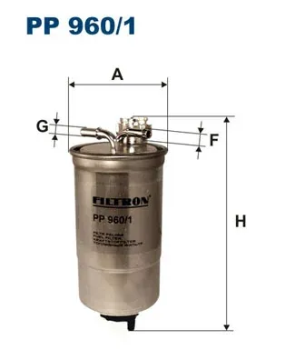 Топливный фильтр PP9601 Filtron