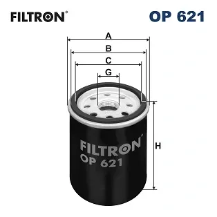Масляный фильтр OP621 Filtron