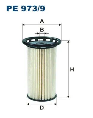 Топливный фильтр PE9739 Filtron