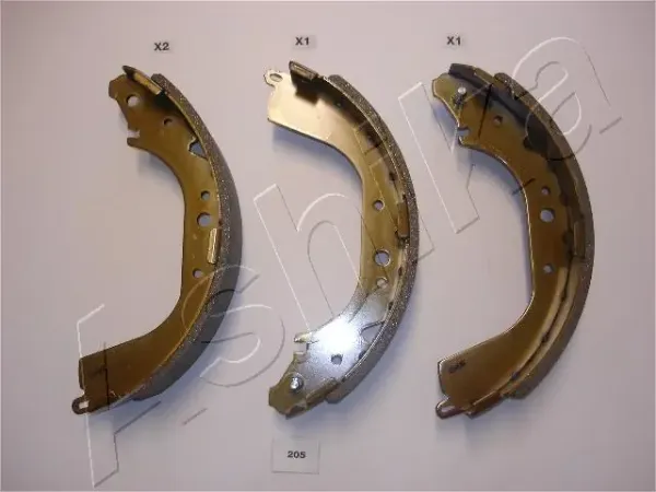 Задние барабанные колодки 5502205 Ashika