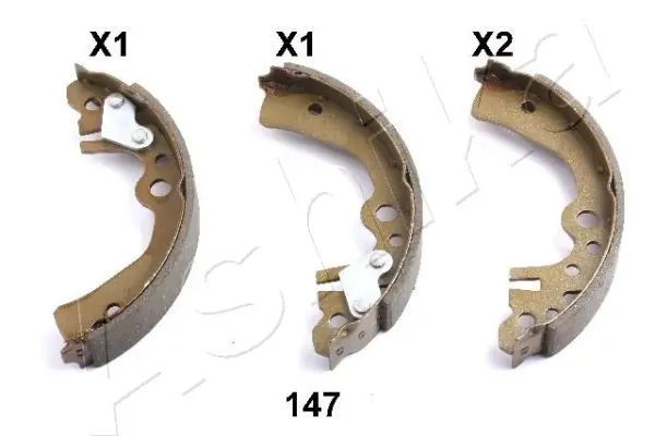 Задние барабанные колодки 5501147 Ashika