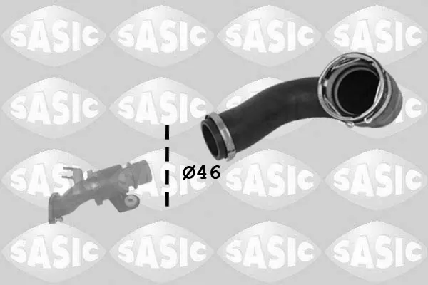 Патрубок интеркулера 3336312 Sasic