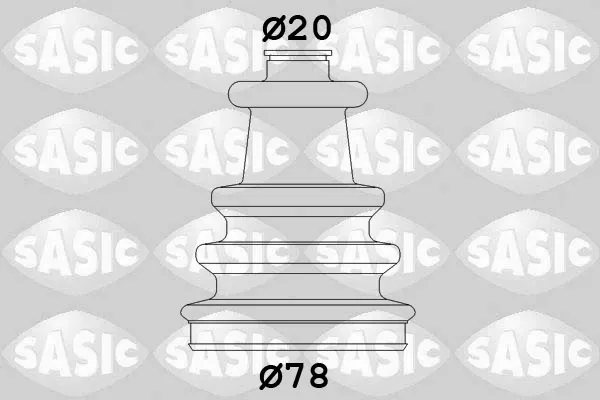 Пыльник шарнира привода на Peugeot 205 II 20A, C