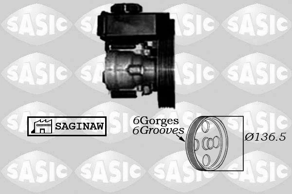 Насос ГУР 7070007 Sasic