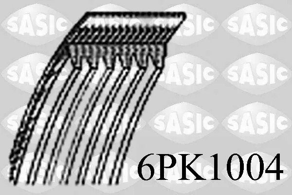 Ремень генератора 6PK1004 Sasic