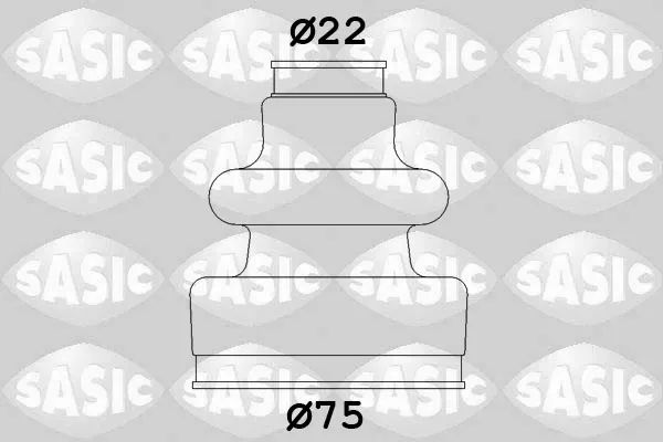 Пыльник ШРУСа внутренний 2933593 Sasic