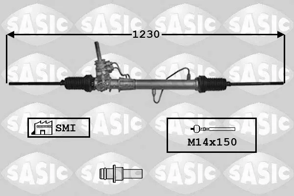 Рулевая рейка 7174023 Sasic