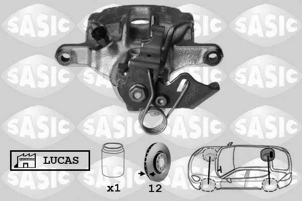 Суппорт задний правый 6504023 Sasic