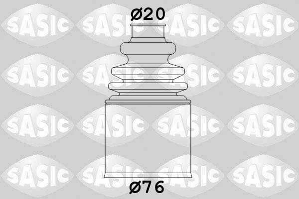 Пыльник ШРУСа внутренний 2873483 Sasic