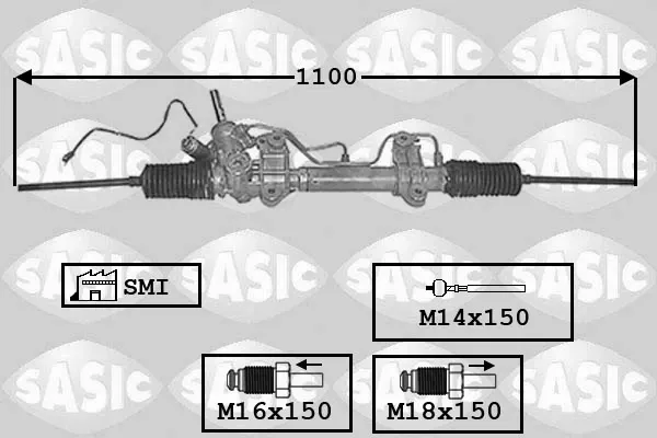 Рулевая рейка 7174002 Sasic