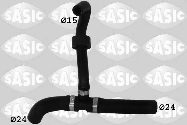 Шланг (патрубок) водяного насоса нагнетательный 3406051 Sasic