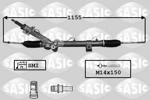 Рулевая рейка 7006167 Sasic