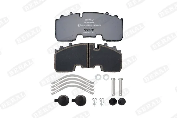 Задние тормозные колодки BCV29265TK Beral