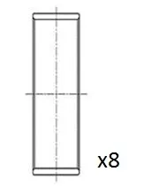 Вкладыши шатунные BB2084STD FAI