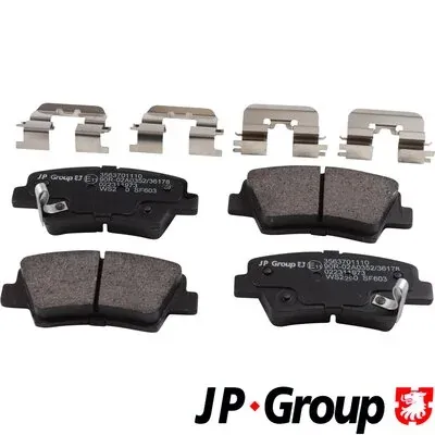 Задние тормозные колодки 3563701110 JP Group