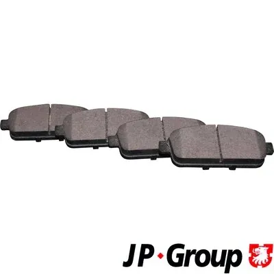 Задние тормозные колодки 1263701510 JP Group