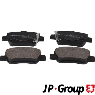 Задние тормозные колодки 4863701010 JP Group