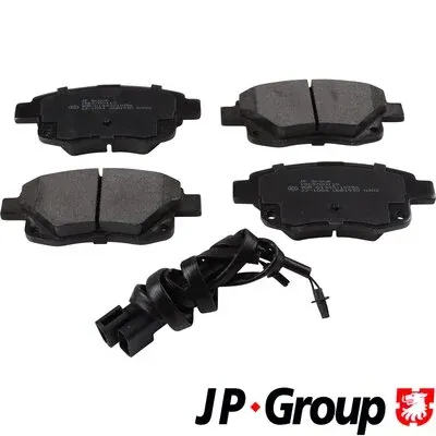 Задние тормозные колодки 1563700110 JP Group